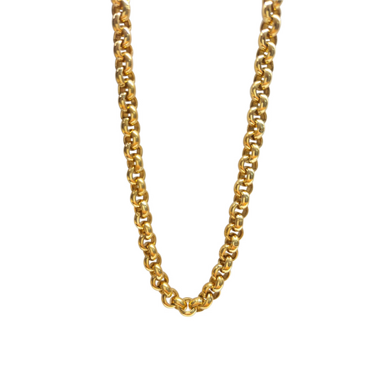 9ct Yellow Gold Belcher Chain 29"