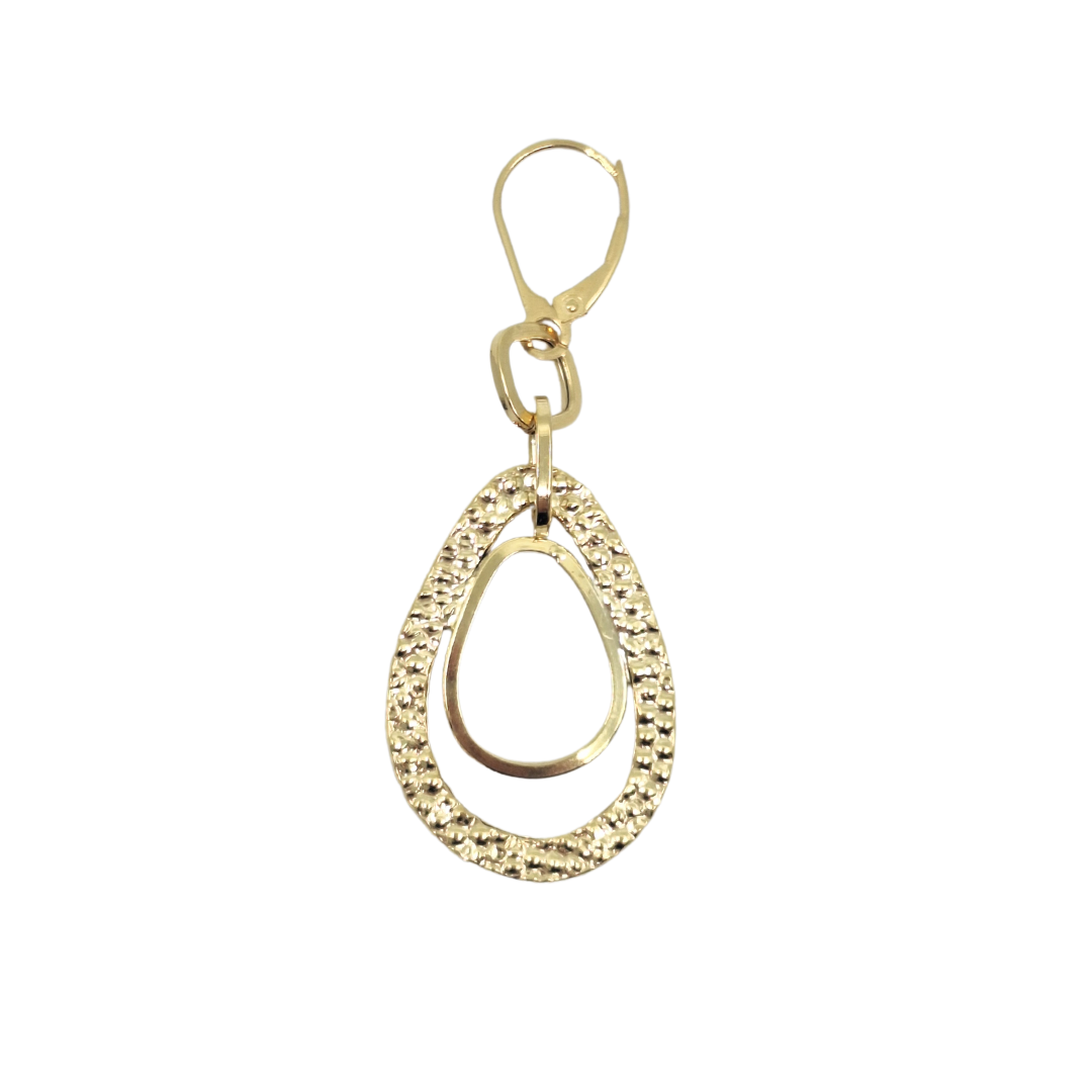 9ct Yellow Gold Drop Earrings