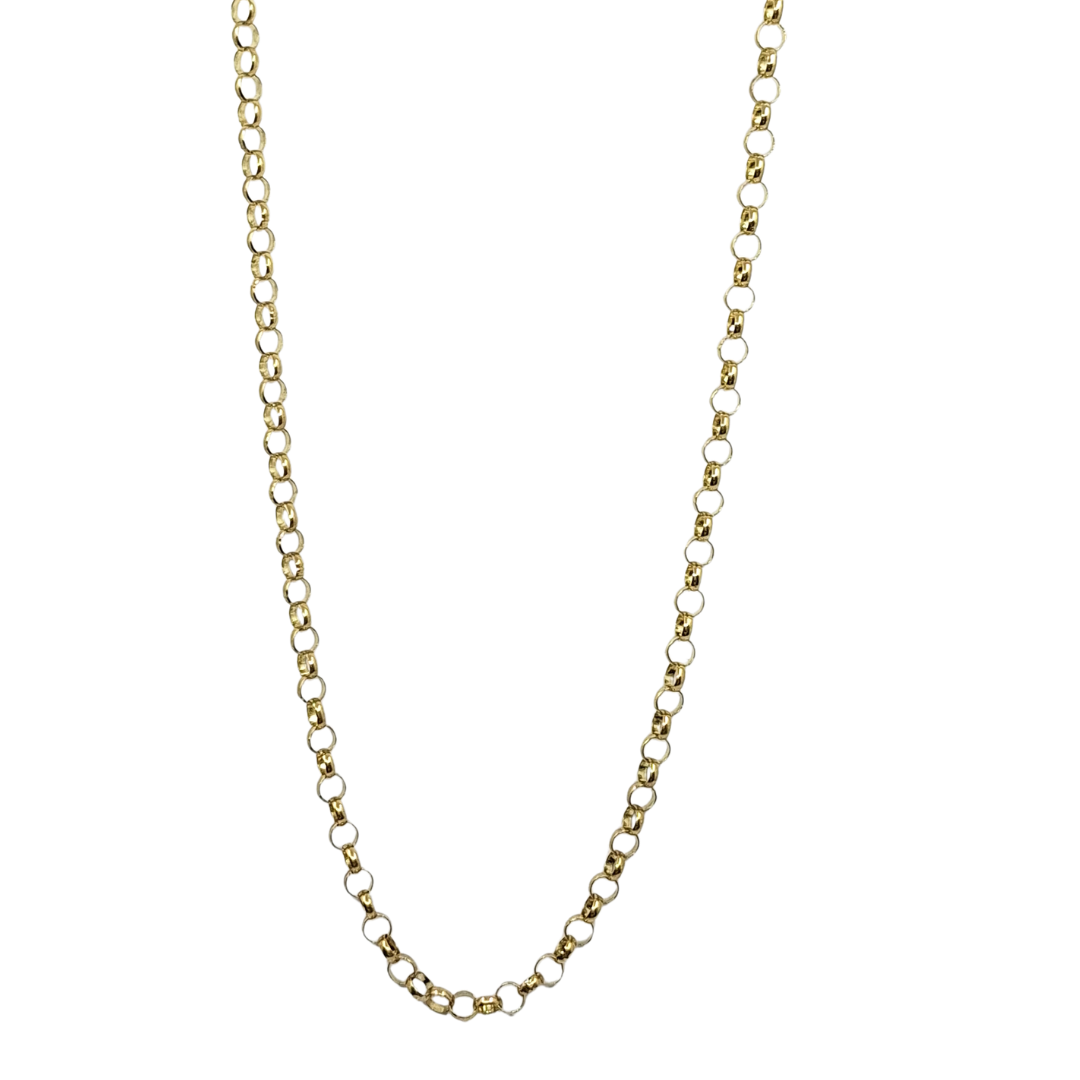 9ct Yellow Gold Belcher Chain 30"