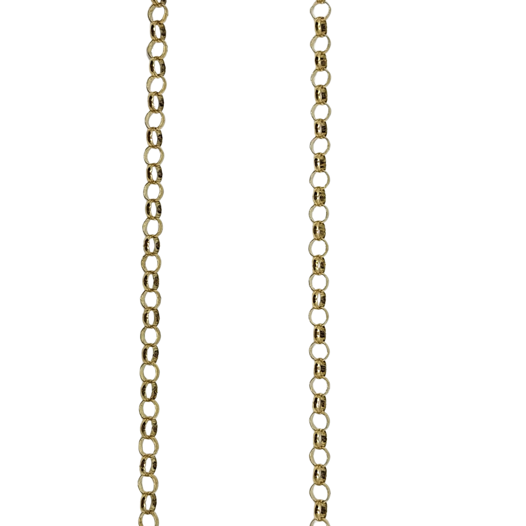 9ct Yellow Gold Belcher Chain 30"