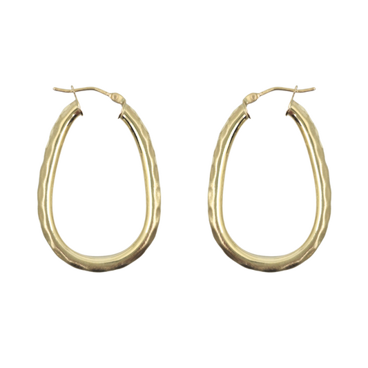 9ct Yellow Gold Hoops