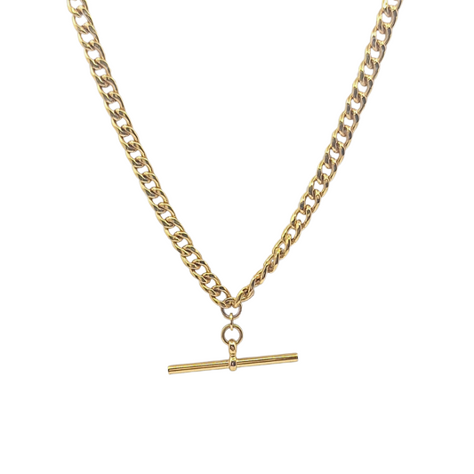 9ct Yellow Gold Albert Chain 20"