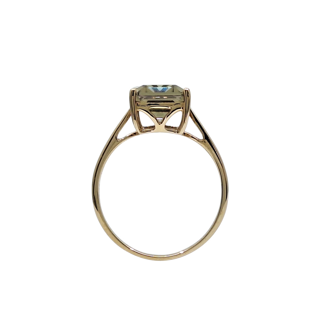 18ct Yellow Gold Csarite Ring