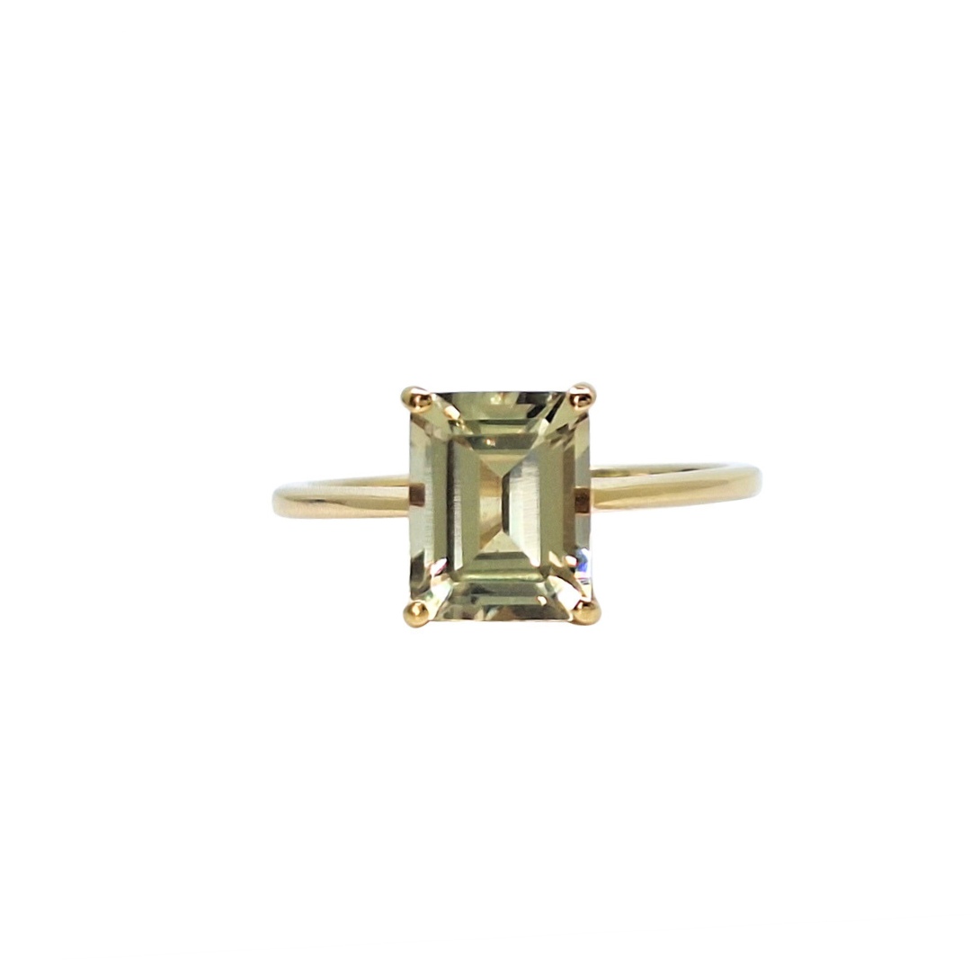 Csarite 18ct Yellow Gold Csarite Gemstone Ring – blackwellonline