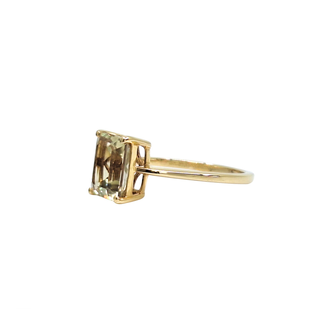 18ct Yellow Gold Csarite Gemstone Ring