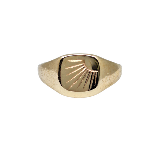 9ct Yellow Gold Signet Ring