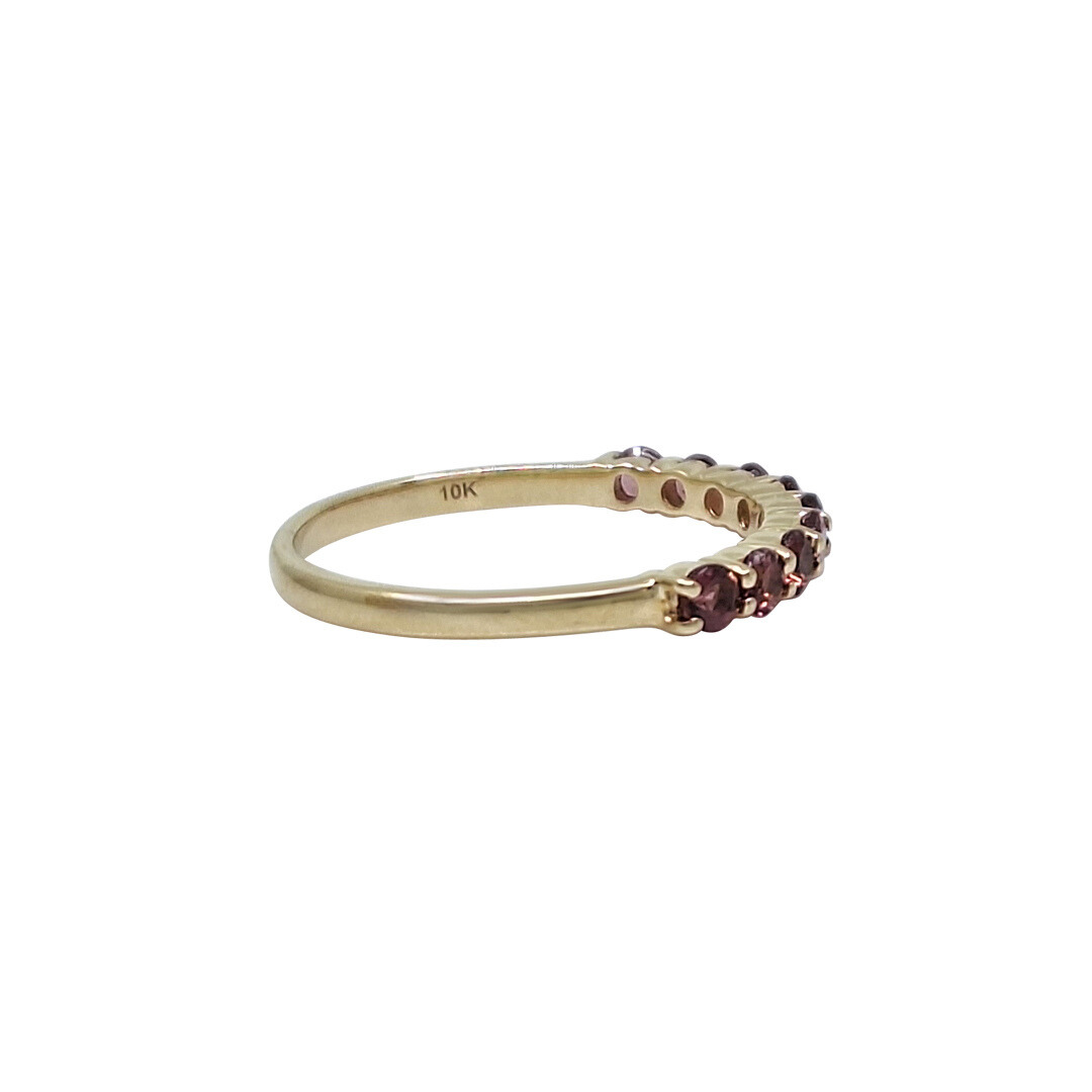 10ct Yellow Gold Gemstone Eternity