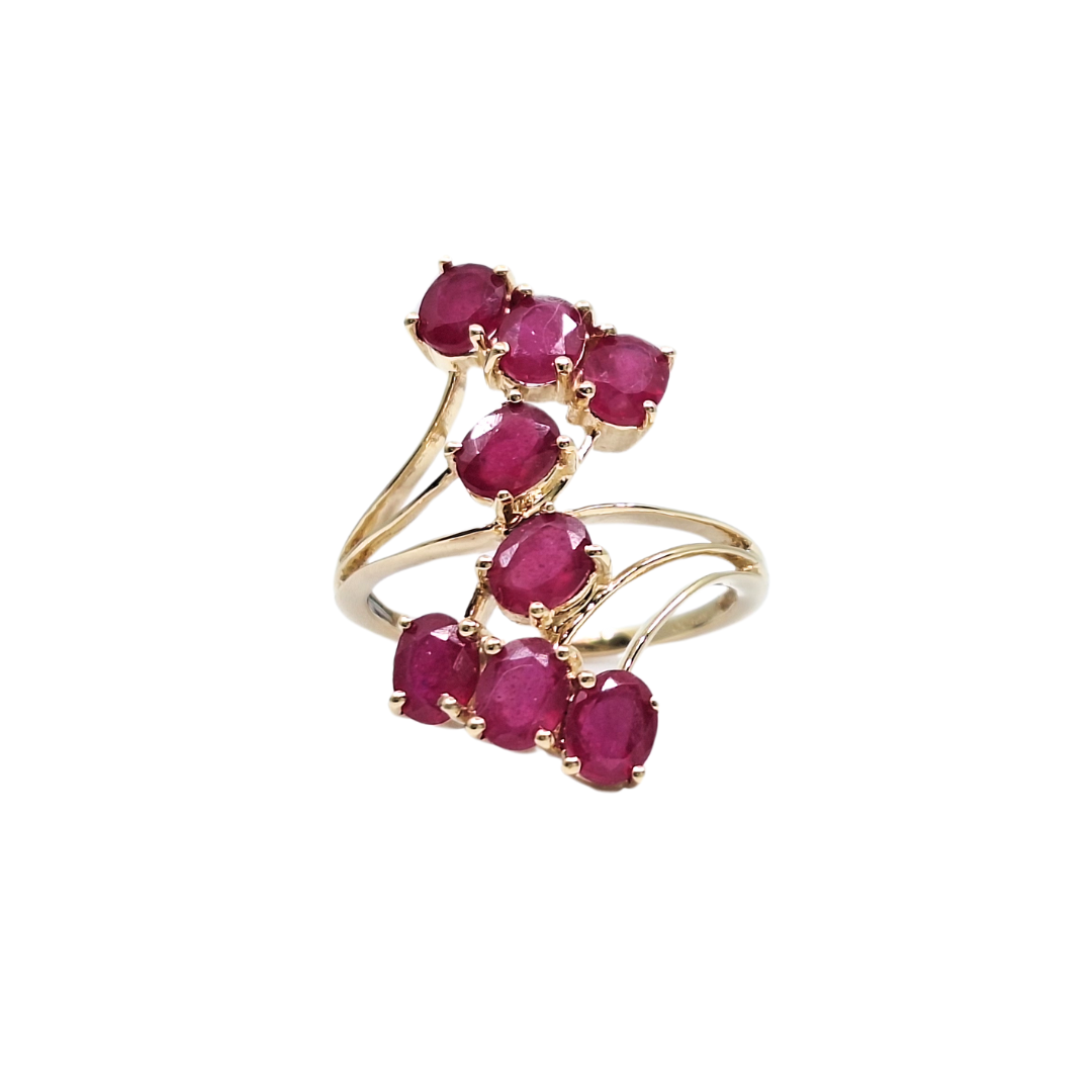 9ct Yellow Gold Ruby Ring