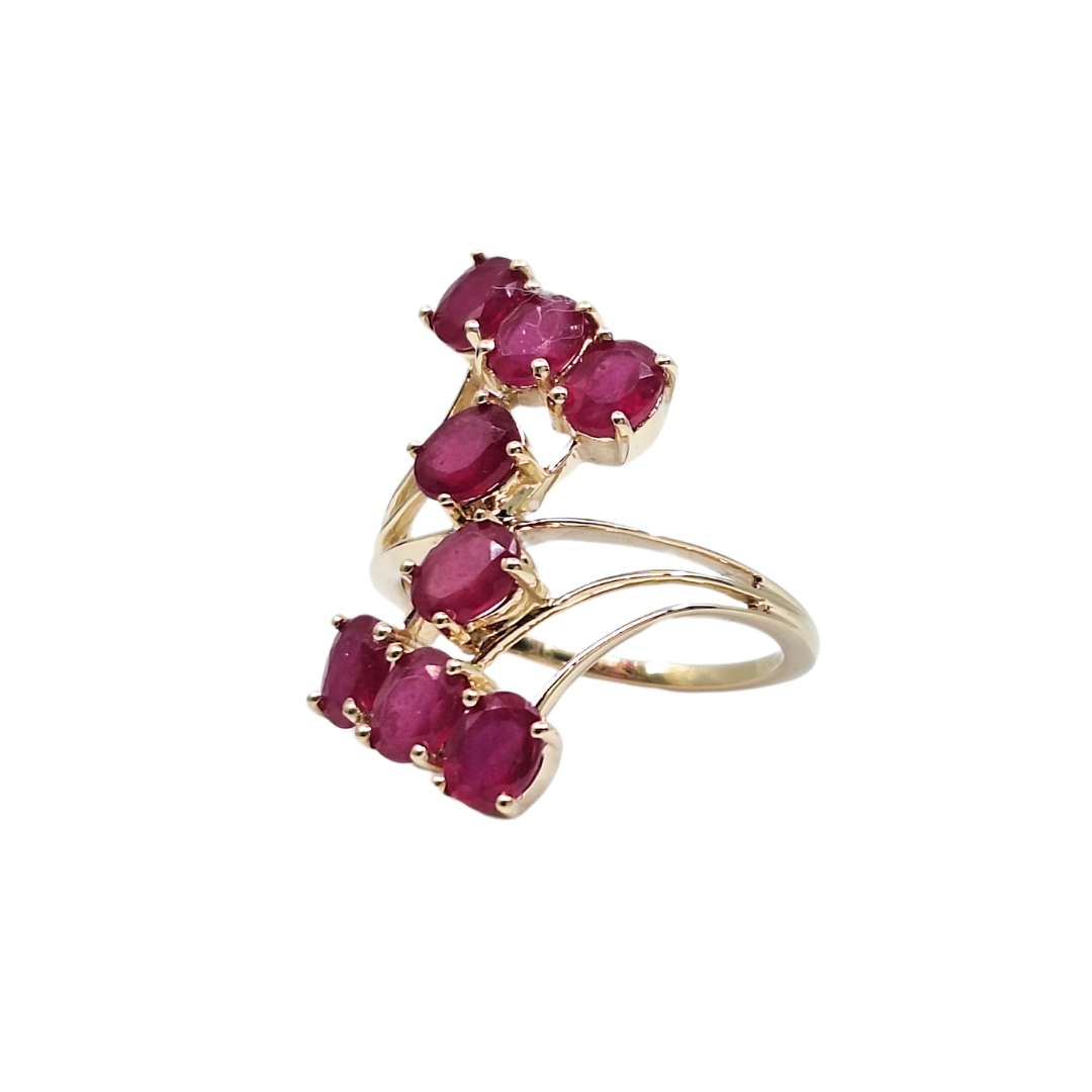 9ct Yellow Gold Ruby Ring