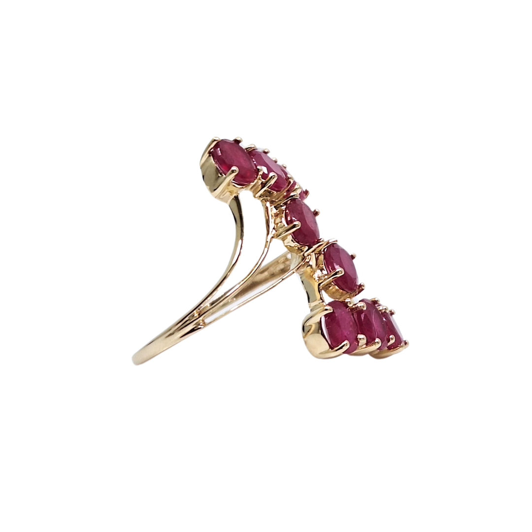 9ct Yellow Gold Ruby Ring