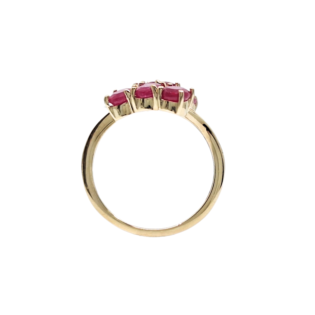 9ct Yellow Gold Ruby Ring