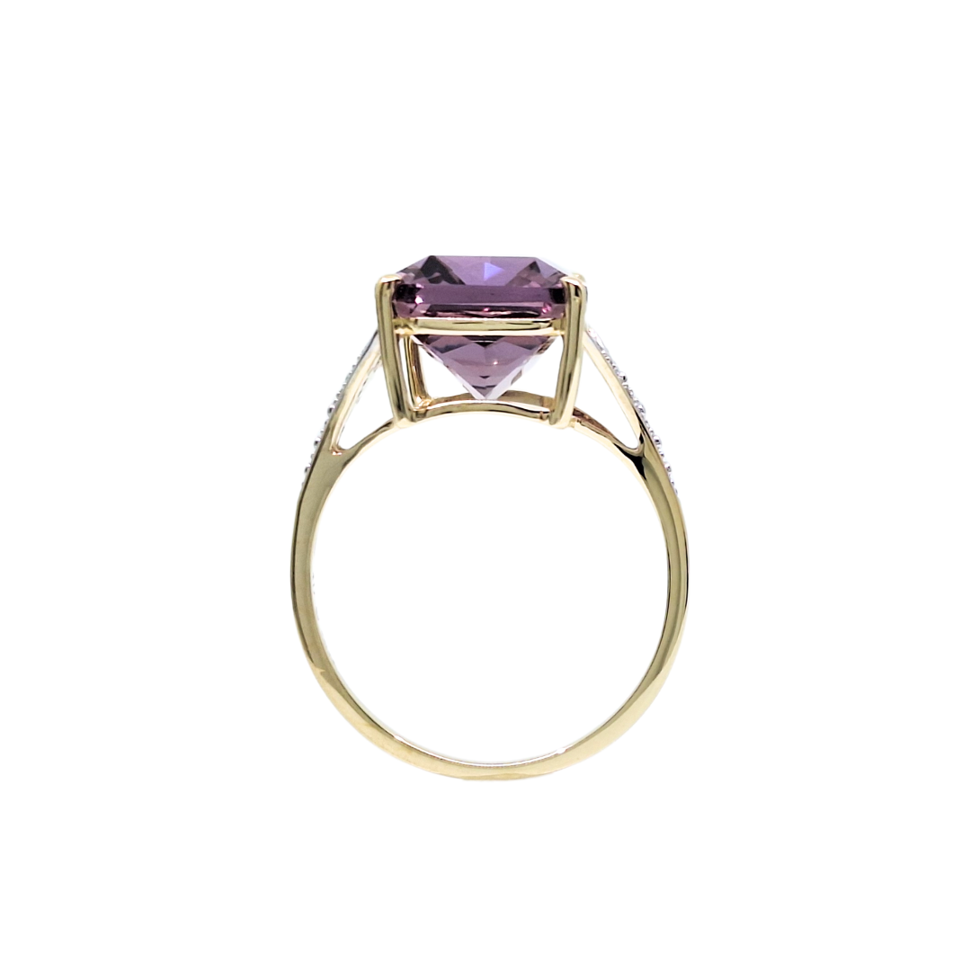 9ct Yellow Gold Ametrine Ring