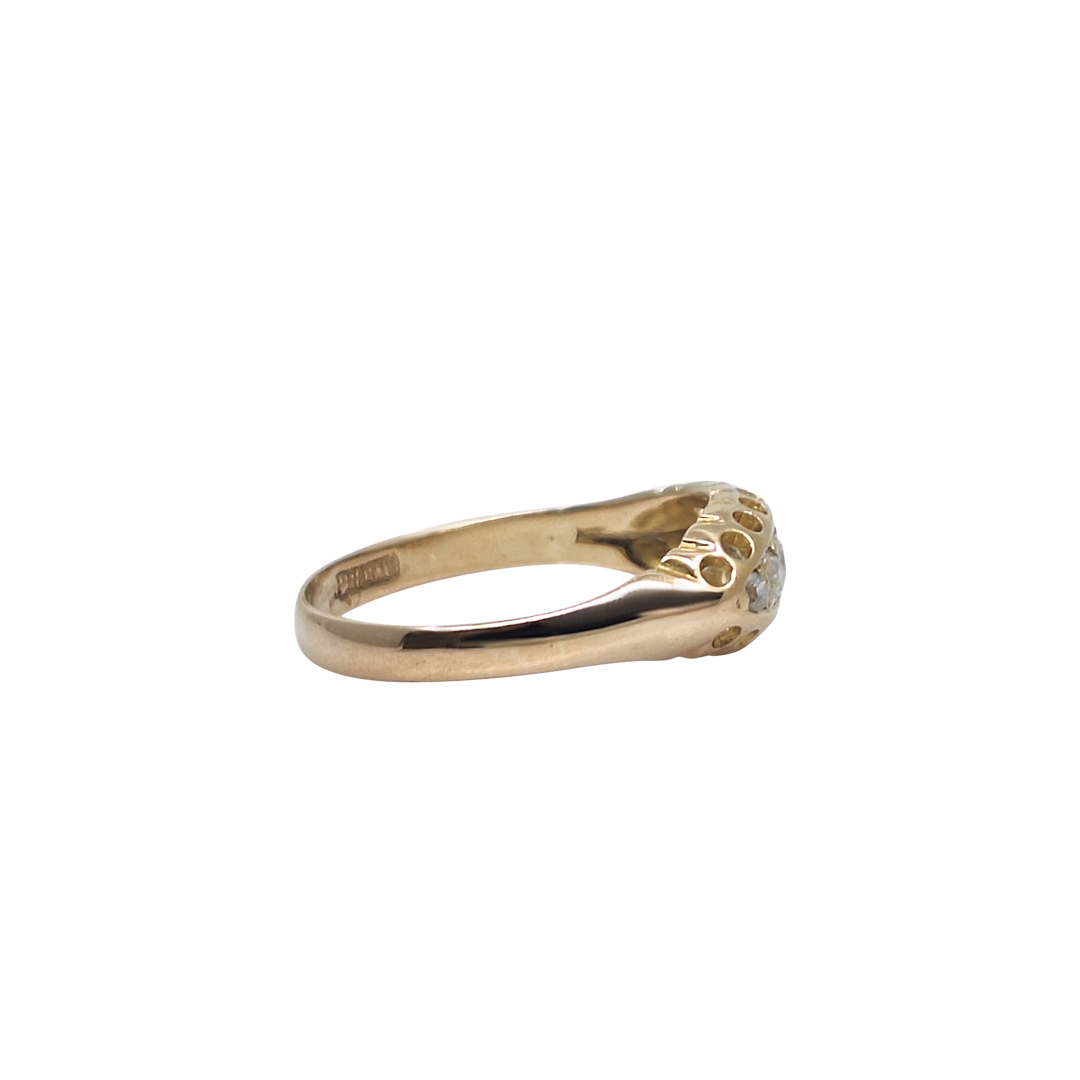 18ct Yellow Gold Diamond Ring