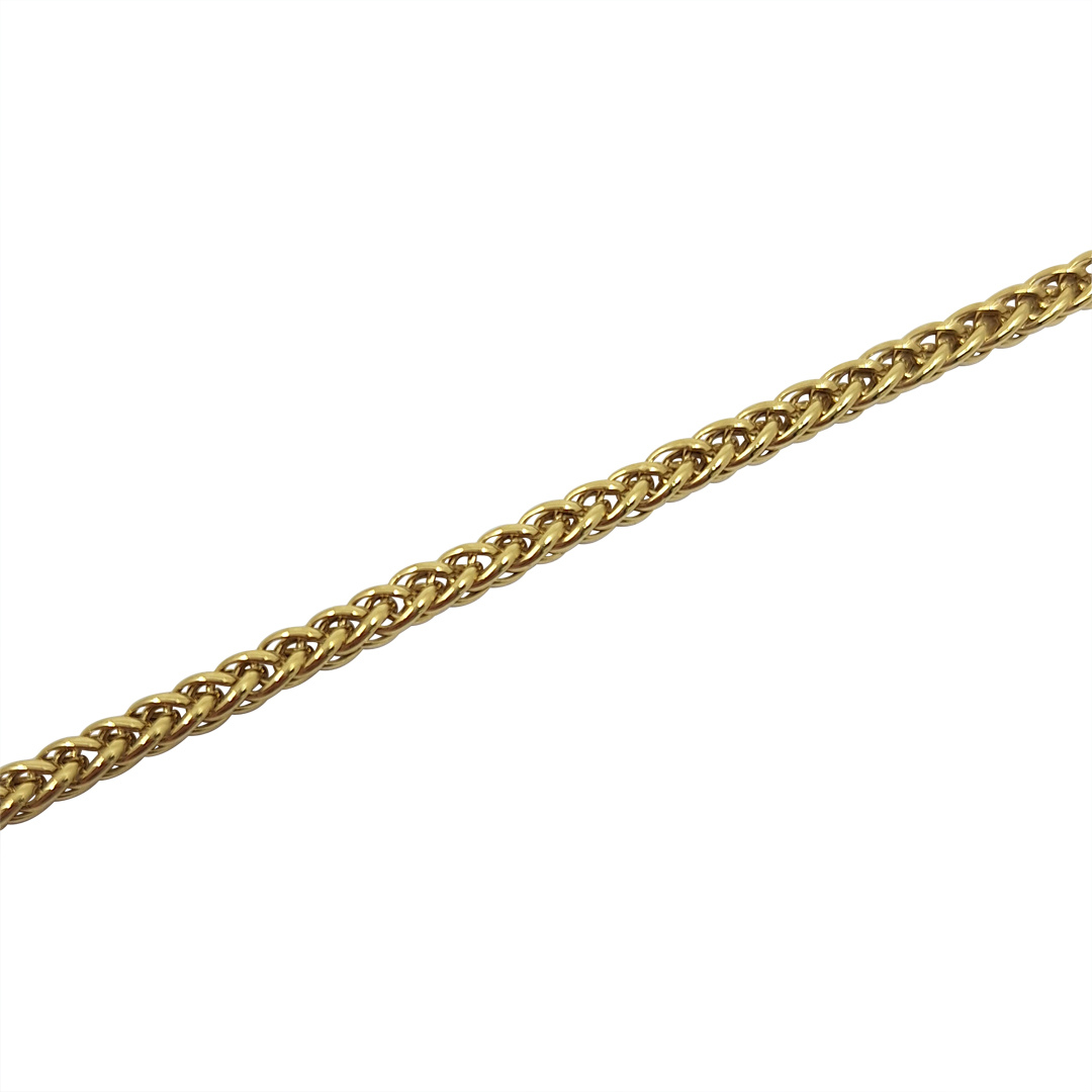 9ct Yellow Gold Franco Chain 18"