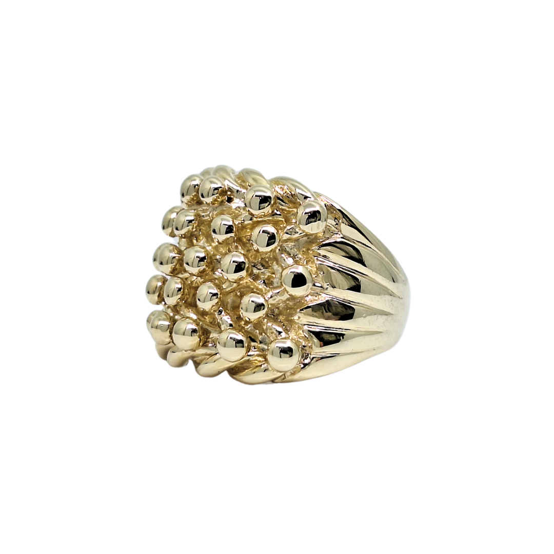 9ct Yellow Gold Keeper Ring