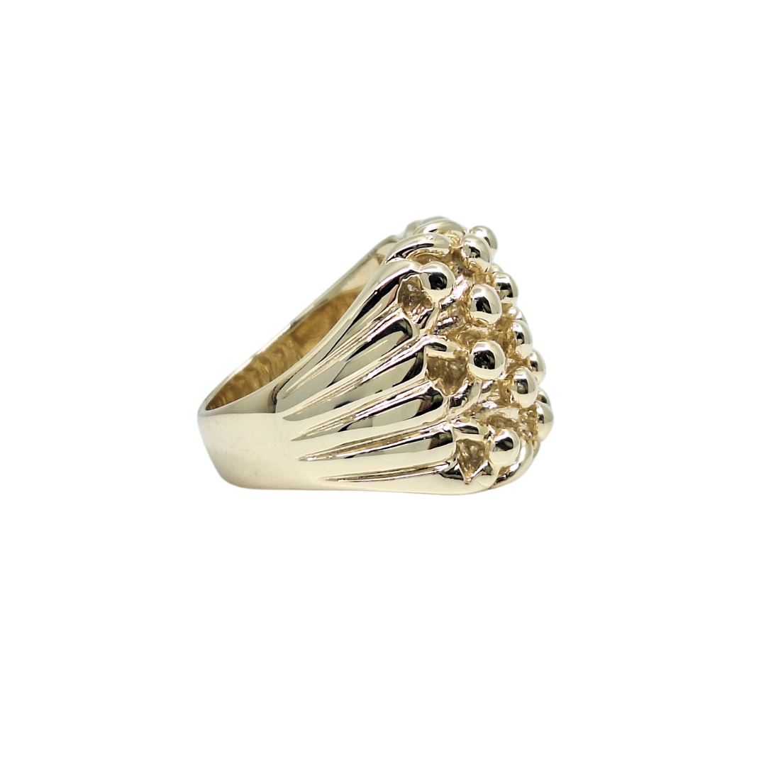 9ct Yellow Gold Keeper Ring