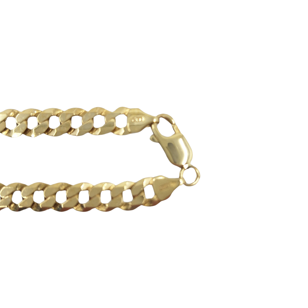 9ct Yellow Gold Curb Chain 20"