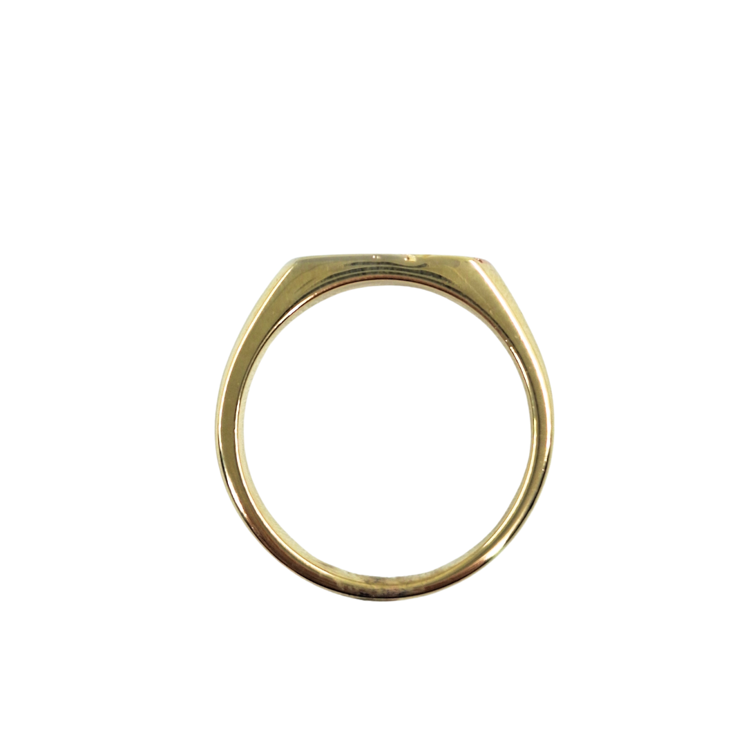 14ct 3 Colour Gold Signet Ring