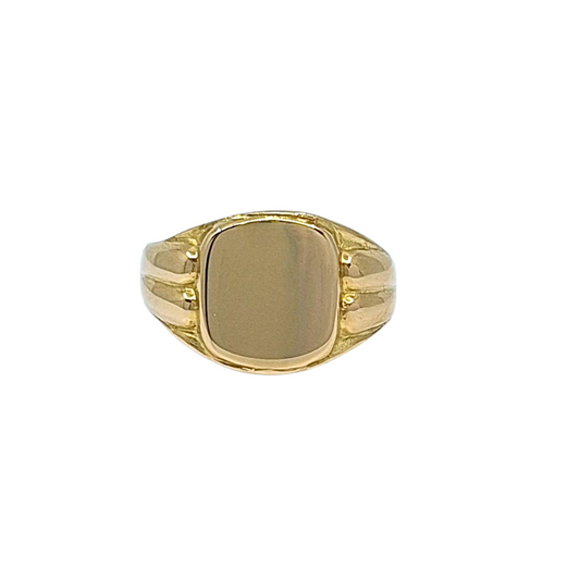 18ct Yellow Gold Signet Ring