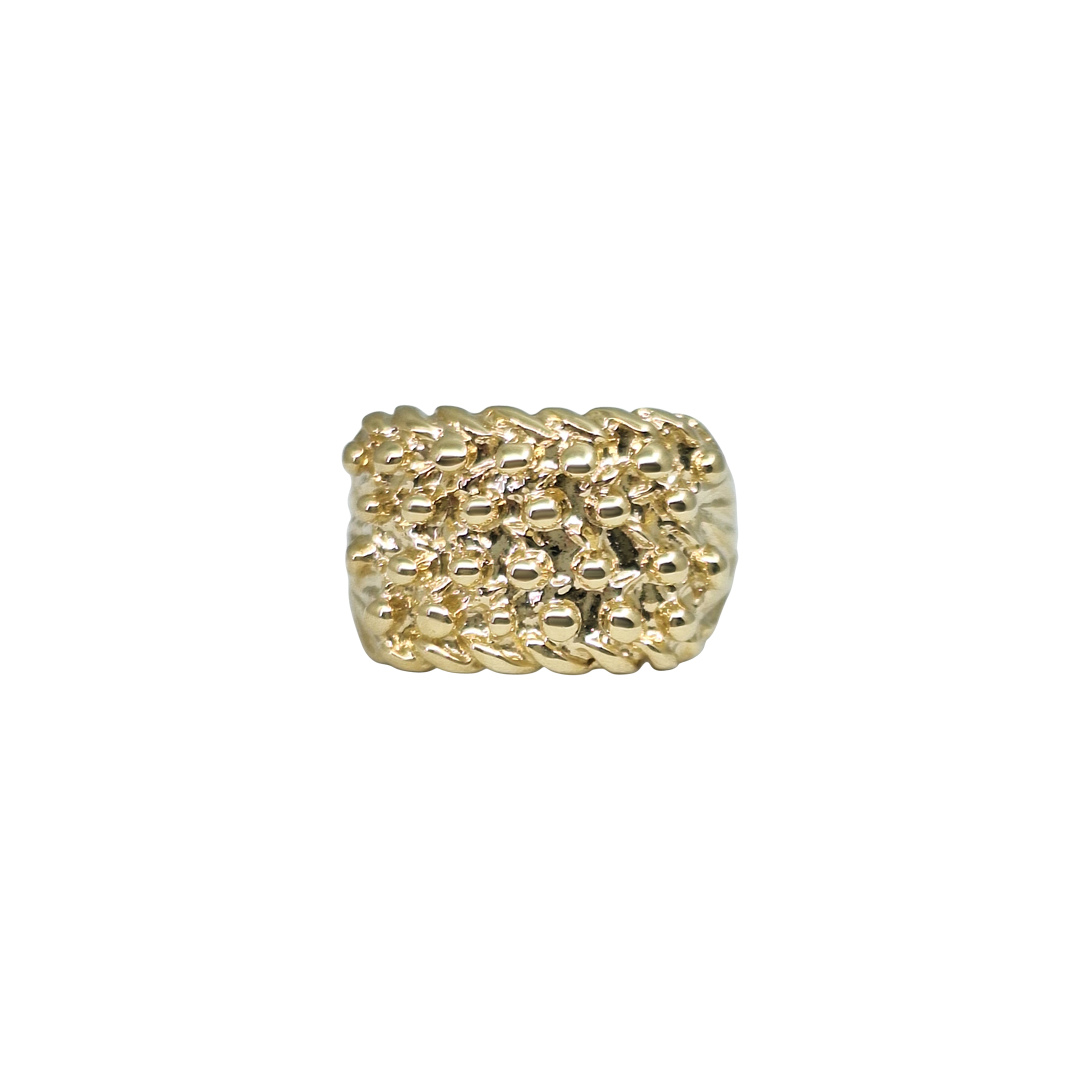 9ct Yellow Gold Keeper Ring