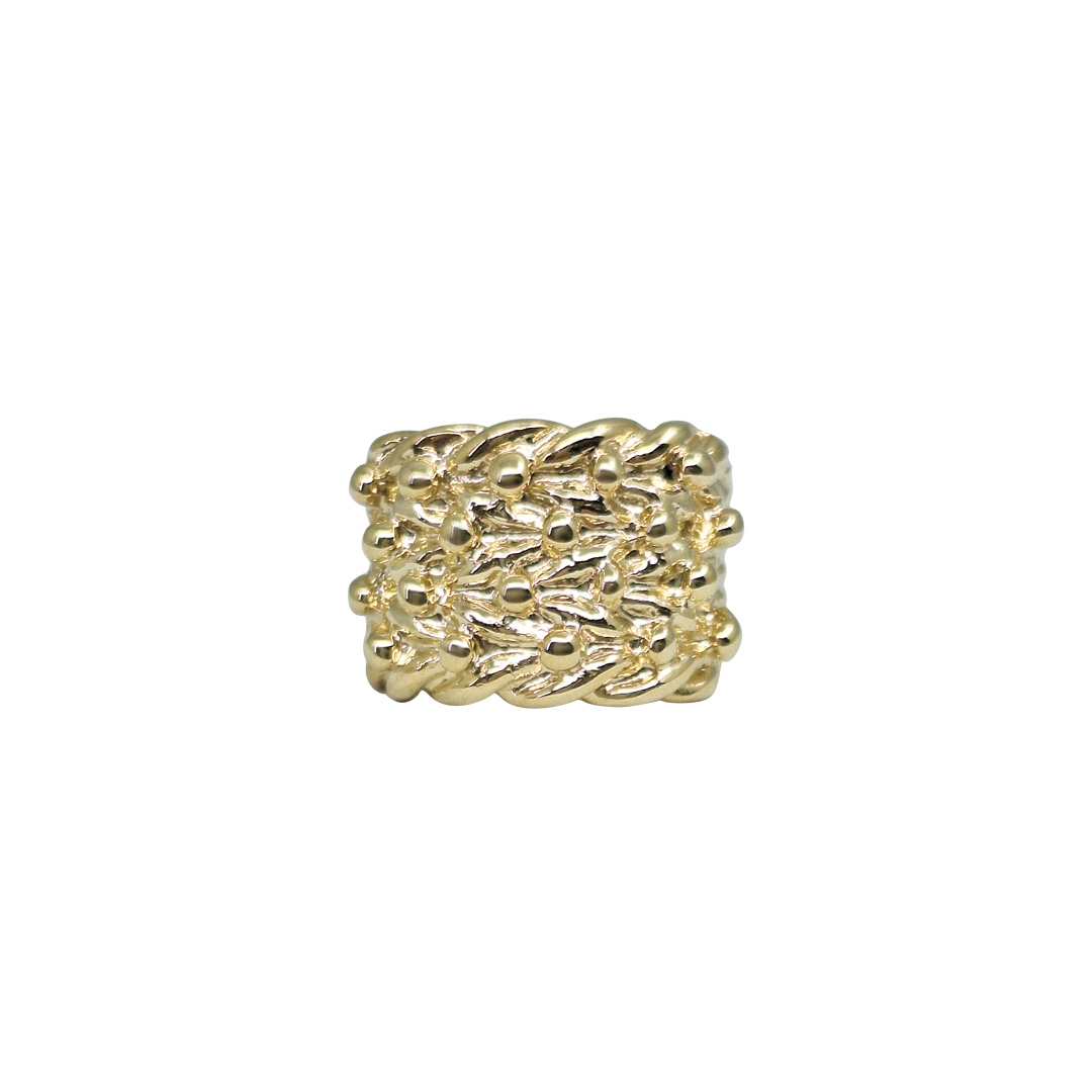 9ct Yellow Gold Keeper Ring