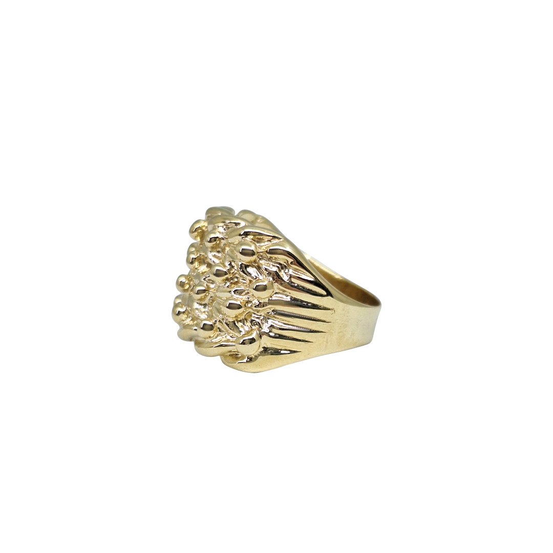 9ct Yellow Gold Keeper Ring