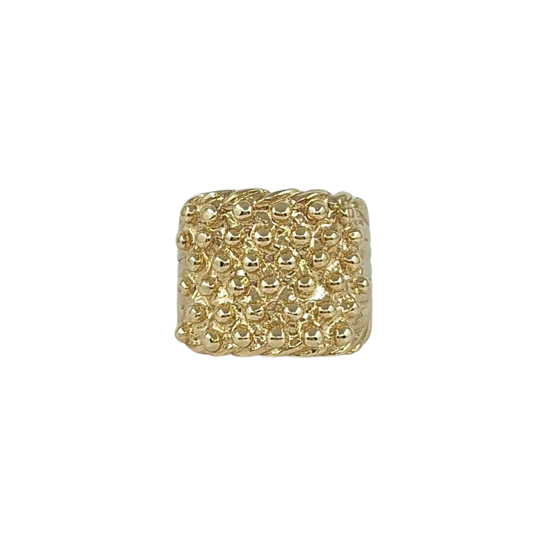 9ct Yellow Gold Keeper Ring