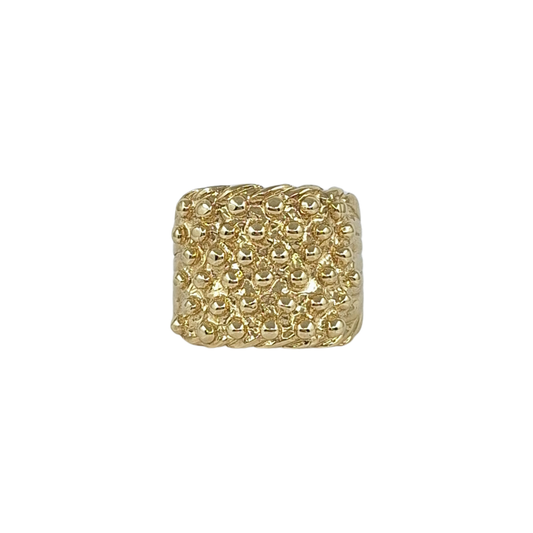 9ct Yellow Gold Keeper Ring