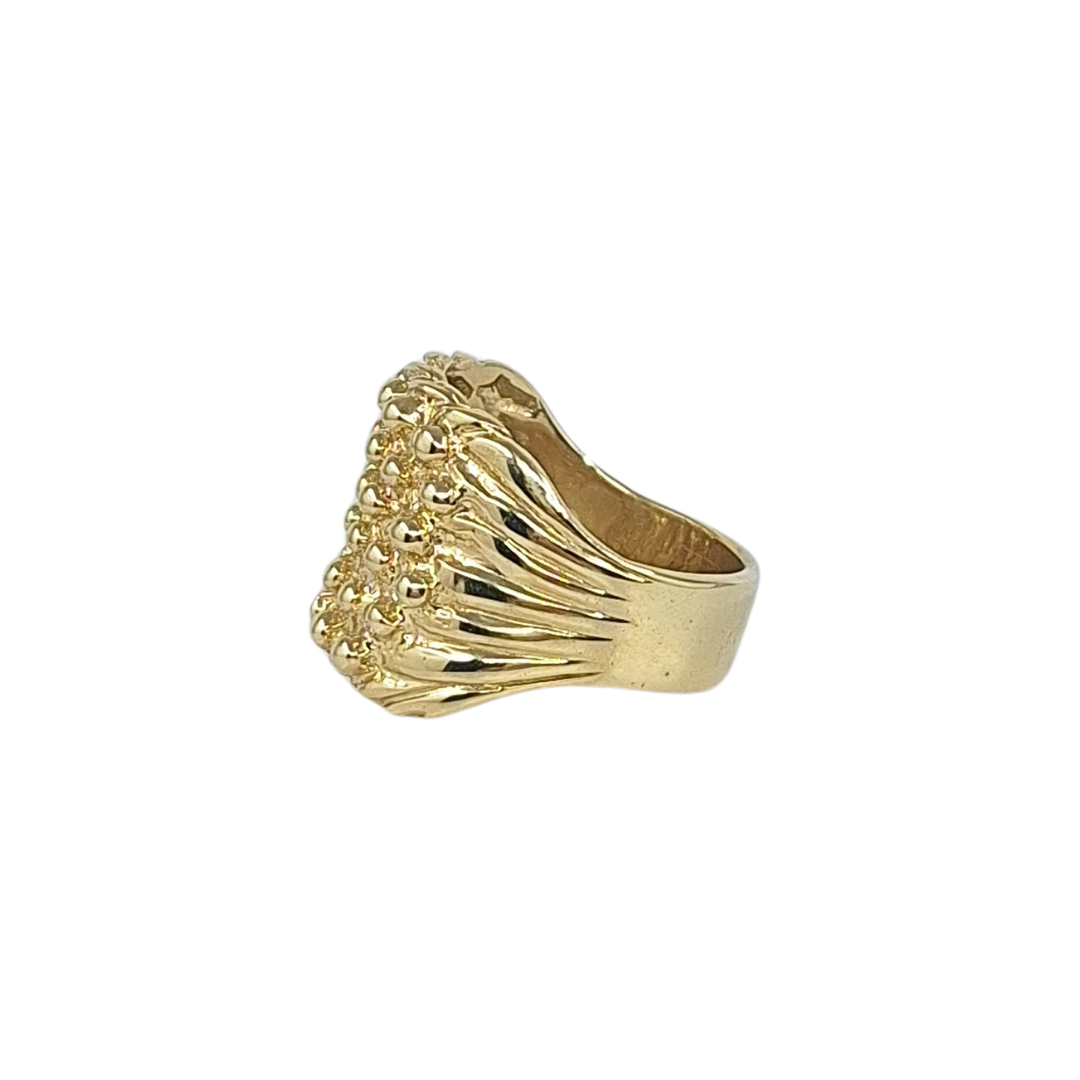 9ct Yellow Gold Keeper Ring