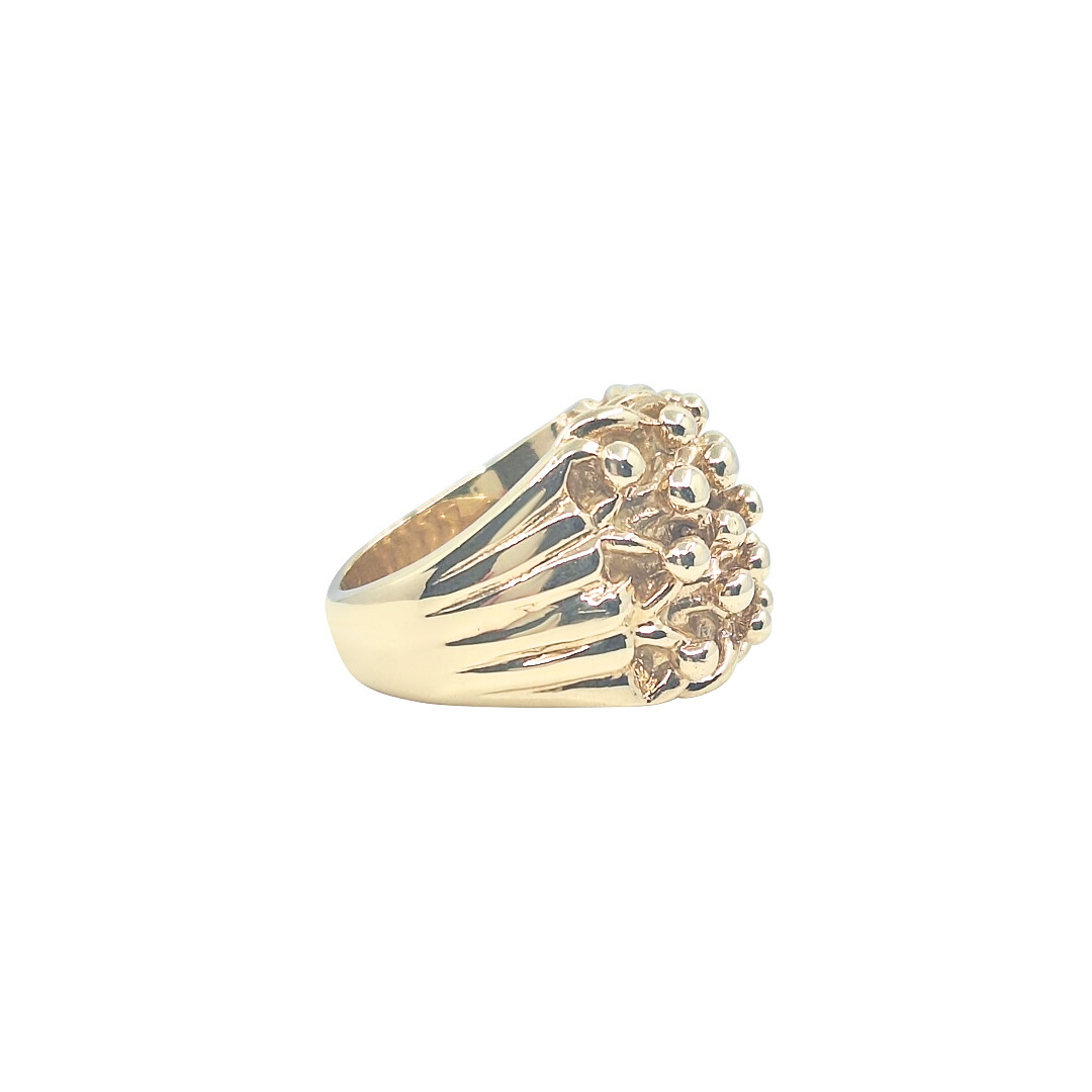 9ct Yellow Gold Keeper Ring