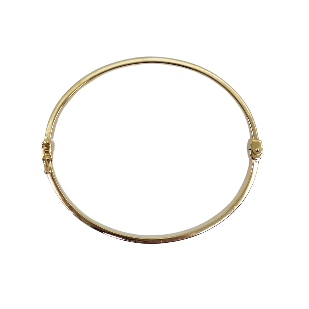 18ct Yellow Gold Cartier Style Bangle