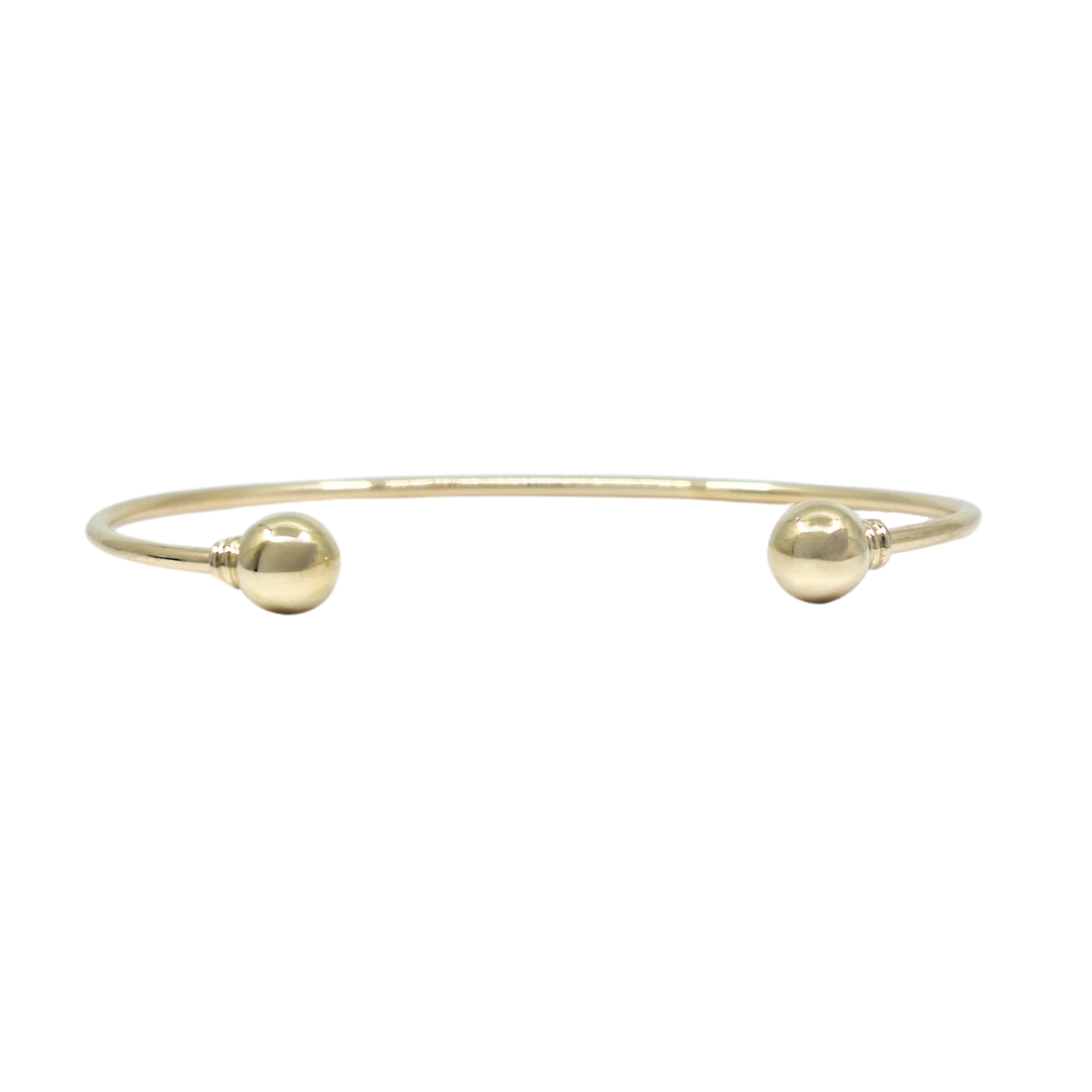 9ct Yellow Gold Torque Bangle