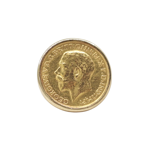 Full Sovereign King George V Ring