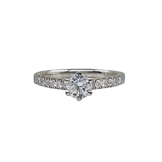 Platinum Diamond Solitaire ring D:64pt