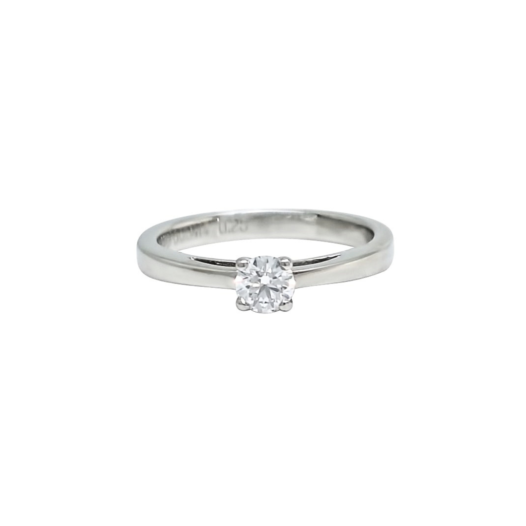 Platinum Diamond Solitaire Ring 0.25ct