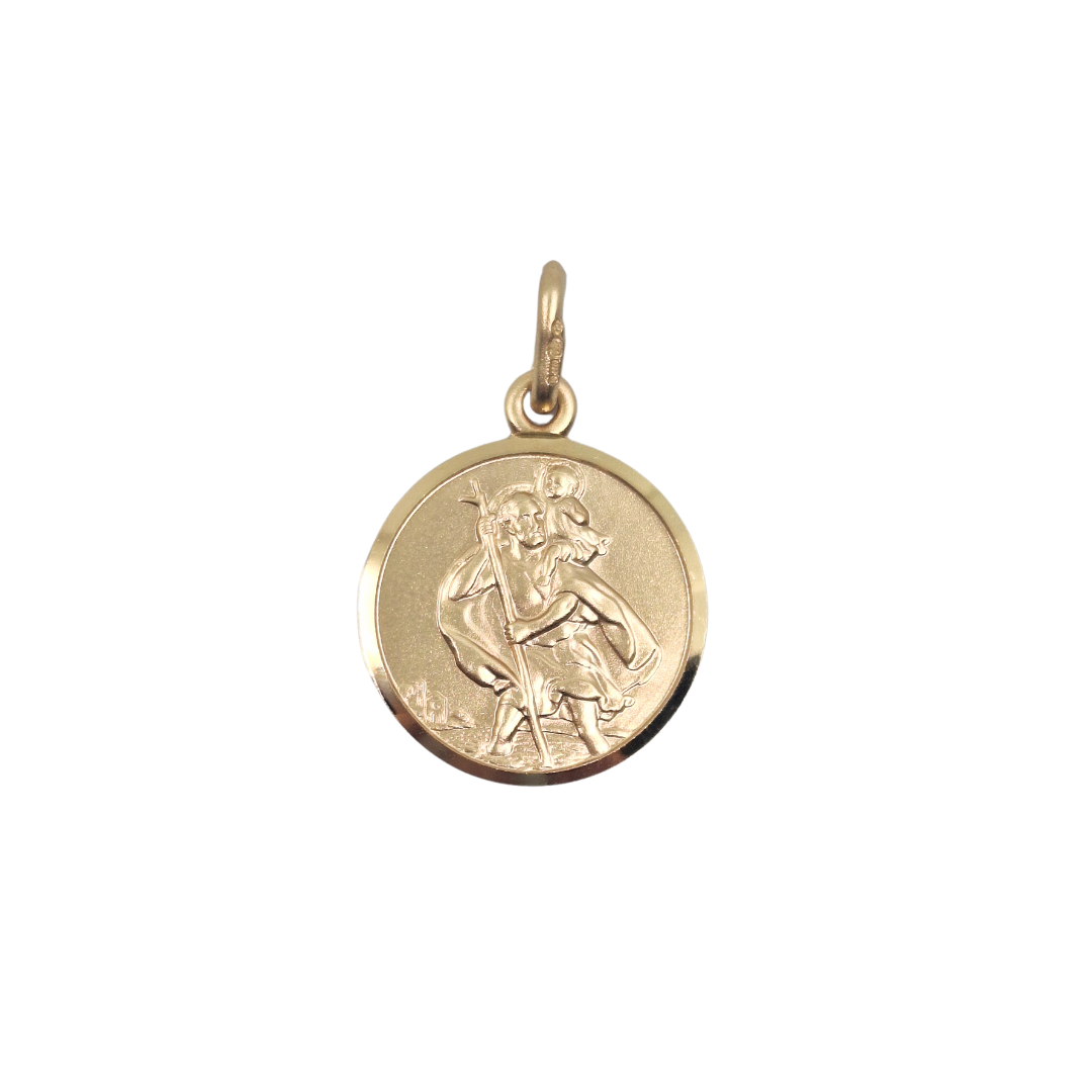 9ct Yellow Gold St Christopher