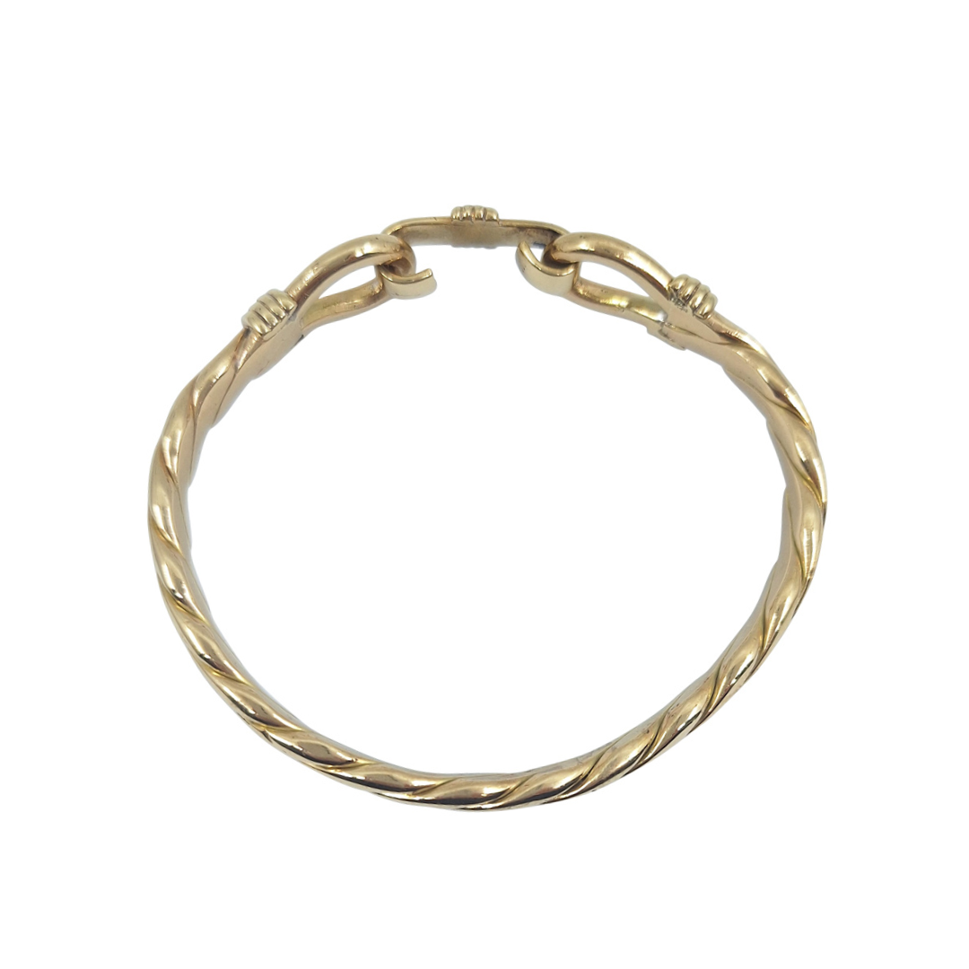 9ct Yellow Gold Gents Hook Bangle