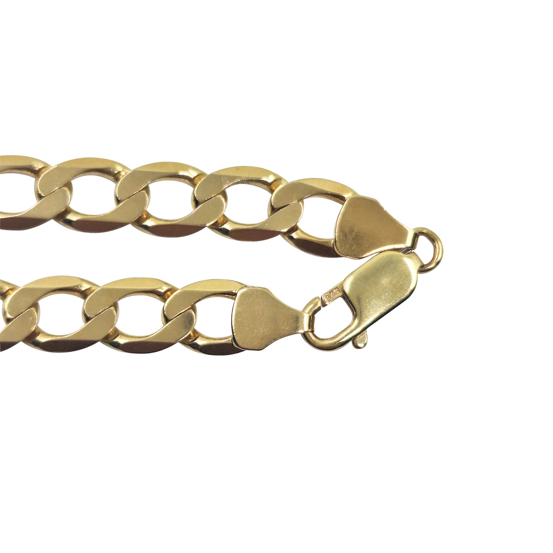 9ct Yellow Gold Curb Chain 24"