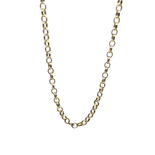 9ct Yellow Gold Belcher Chain 19"