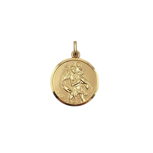 9ct Yellow Gold St Christopher