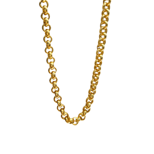 9ct Yellow Gold Belcher Chain 26"