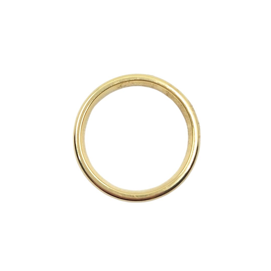 14ct Yellow Gold Hollow 4mm Wedding Band