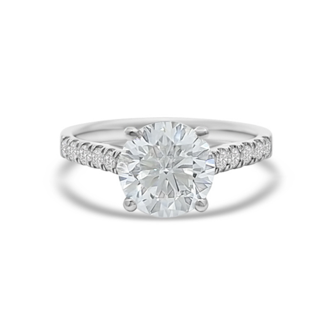 White Gold Ethical Diamond Ring 2.75ct