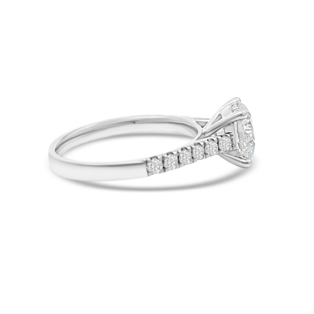 White Gold Ethical Diamond Ring 2.75ct