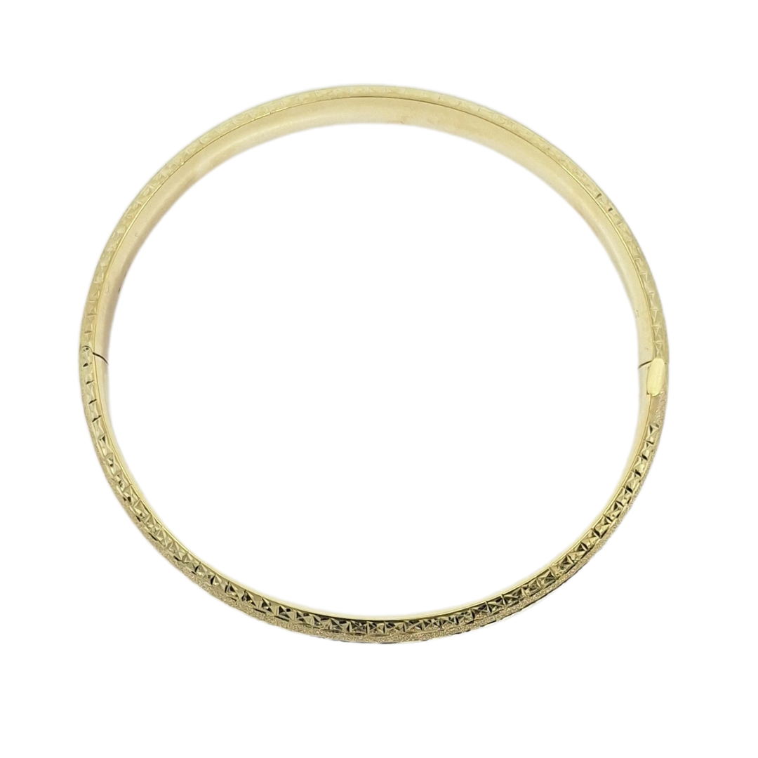 9ct Yellow Gold Expanding Slave Bangle