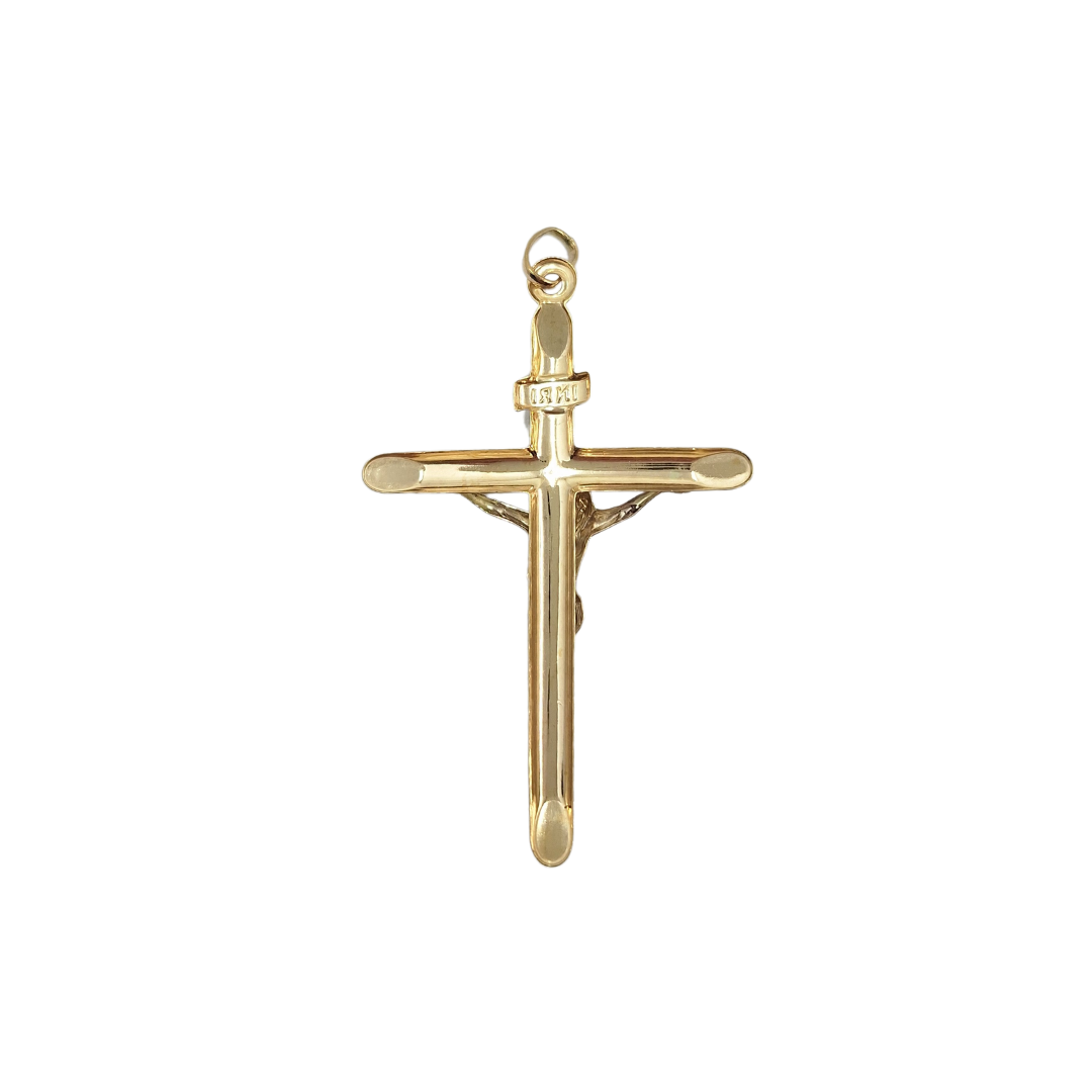 9ct Yellow Gold Crucifix Cross Pendant