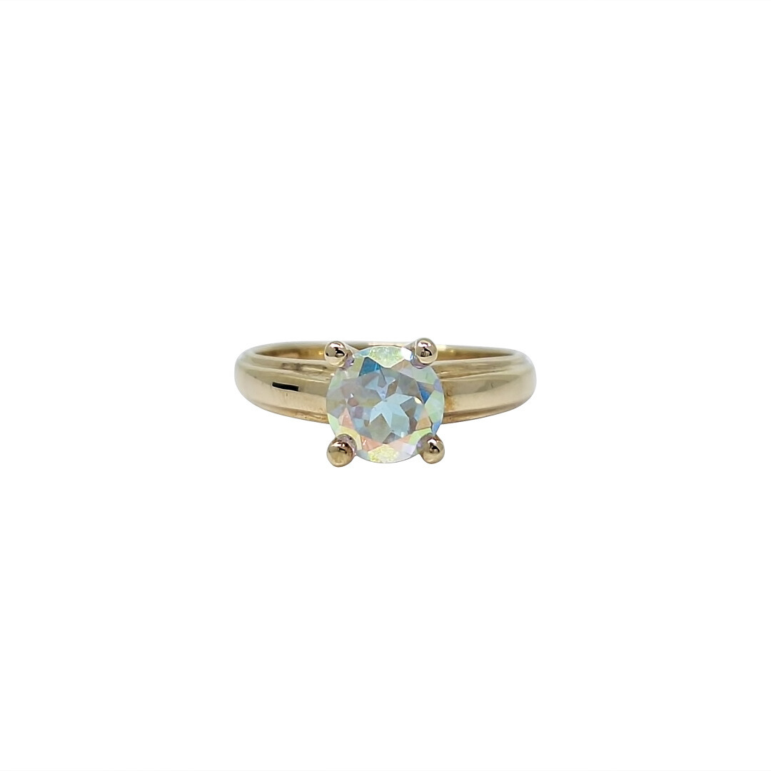 9ct Yellow Gold Moonlight Topaz Ring