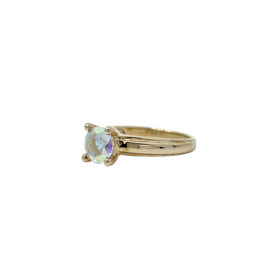 9ct Yellow Gold Moonlight Topaz Ring