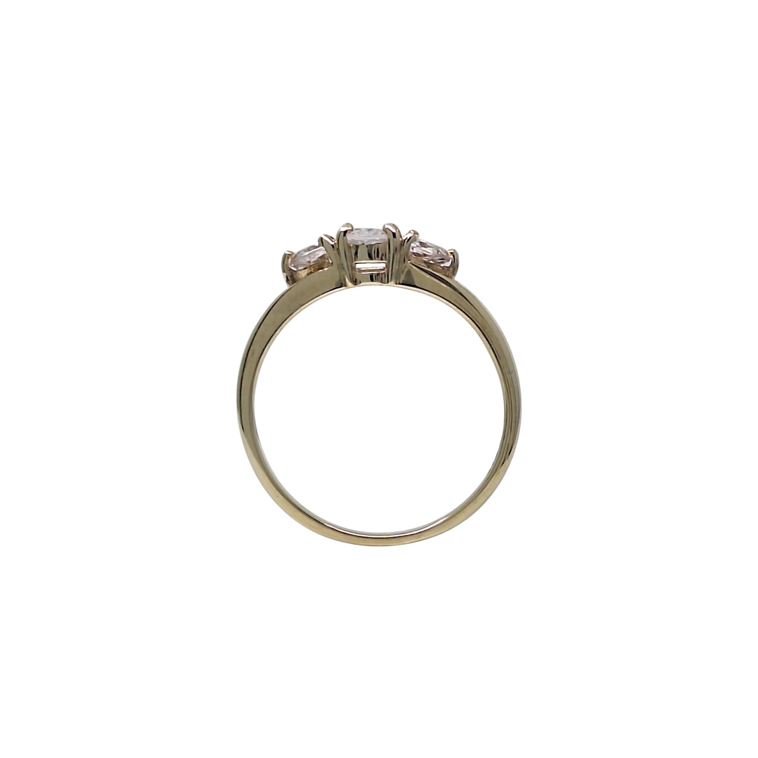 9ct Yellow Gold Morganite Ring