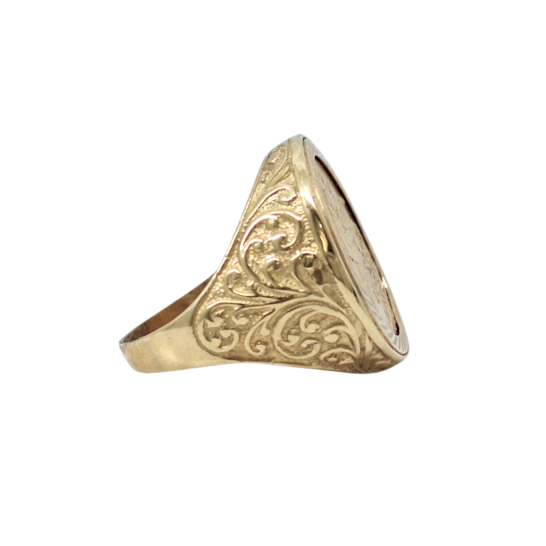 Full Sovereign Ring 1908